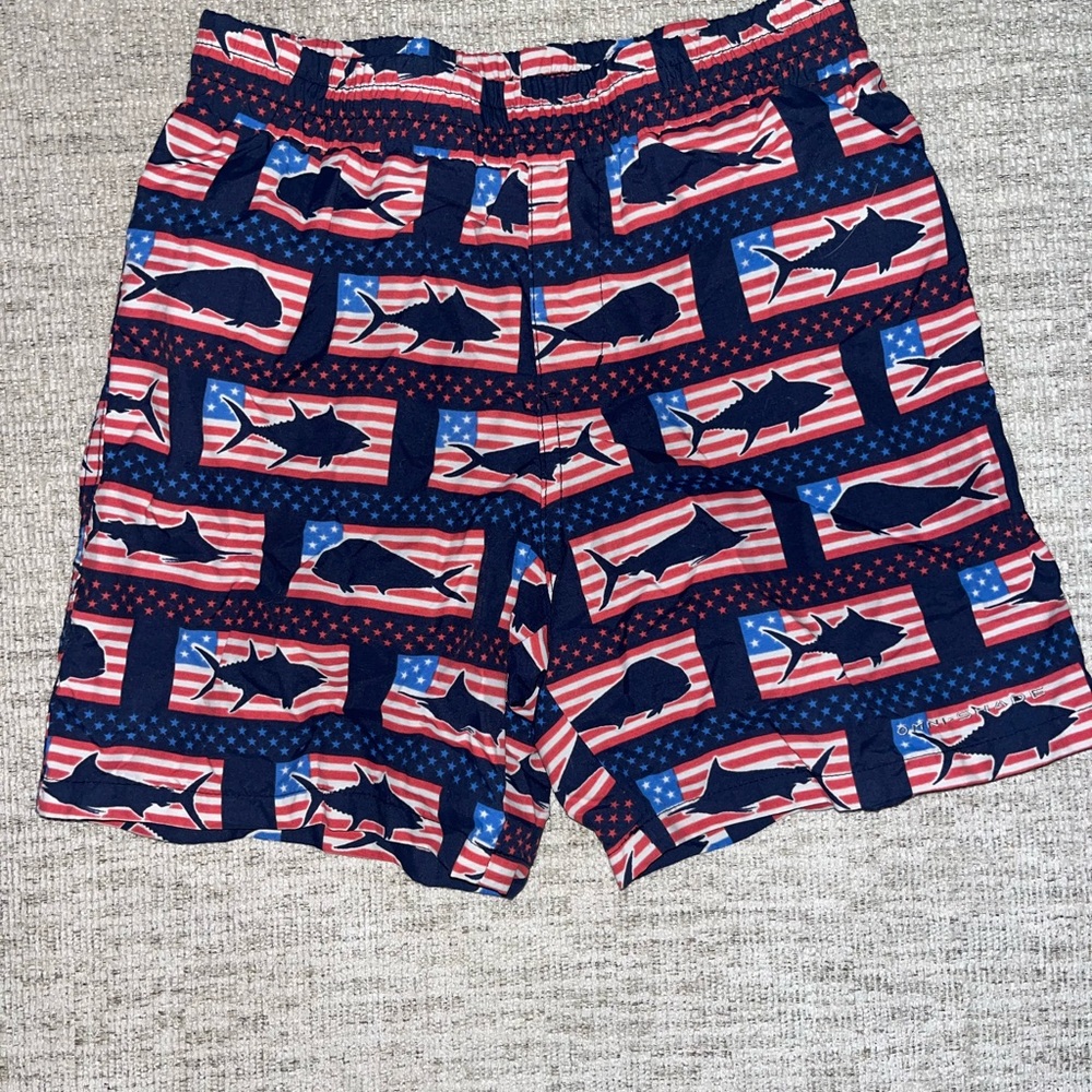 Size 8 boys Columbia PFG swimming shorts
